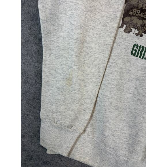 Vintage Green Bay Packers World Champions 1966 Sweatshirt Mens Medium Gray NFL - Picture 3 of 7